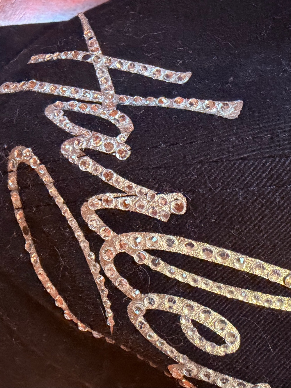 Women’s Harley-Davidson Black Cap with sparkly silver Logo - Picture 2 of 3